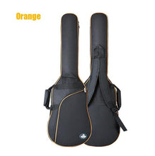Load image into Gallery viewer, 40/41 inchs Oxford Fabric Electric Guitar Case Colorful Edge Gig Bag Double Straps Pad 8mm Cotton Thickening Soft Cover
