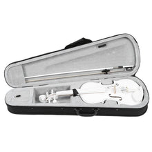 Load image into Gallery viewer, NEW-Student Violin 4/4 Full Size Violin Violin Set Child Beginner White Violin
