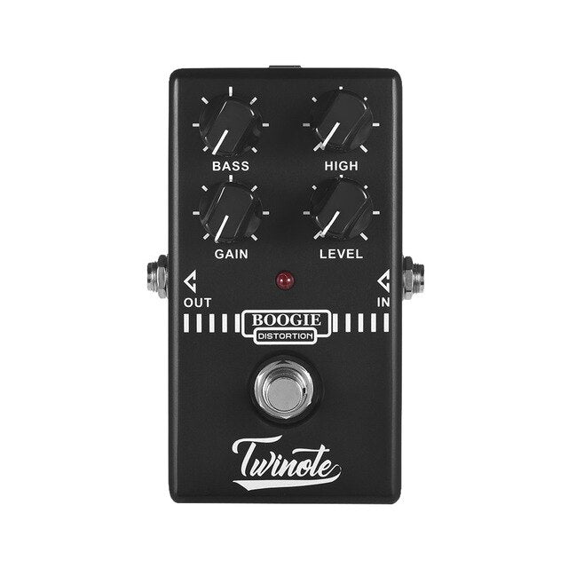Twinote Guitar Pedal 4 Effects Chorus Low Noise/ Overdrive/ High Gain/ Simulator Guitar Effect Pedal